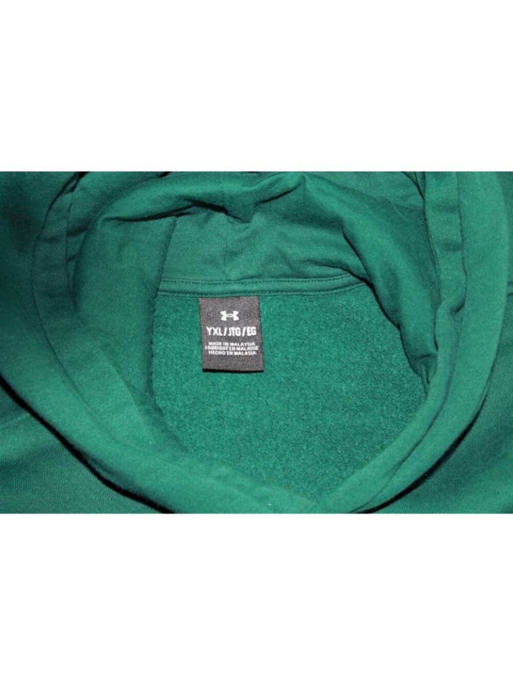 Under Armour youth xl hoodie Green Long Sleeve YXL/JTG/EG - Picture 8 of 10